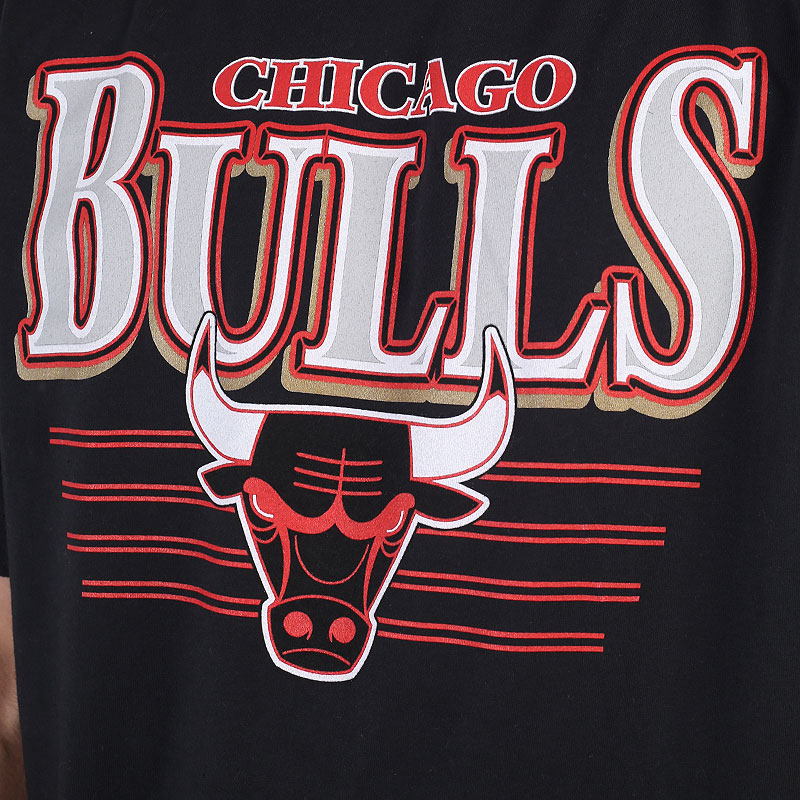 Мужская футболка Mitchell and ness Metallic Shadow Traditional Tee (A0713118BLK)  - цена, описание, фото 2